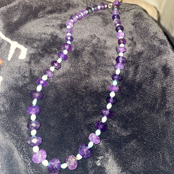 Mine Finds by Jay King Jewelry - Amethyst and Turquoise necklace by Jay King